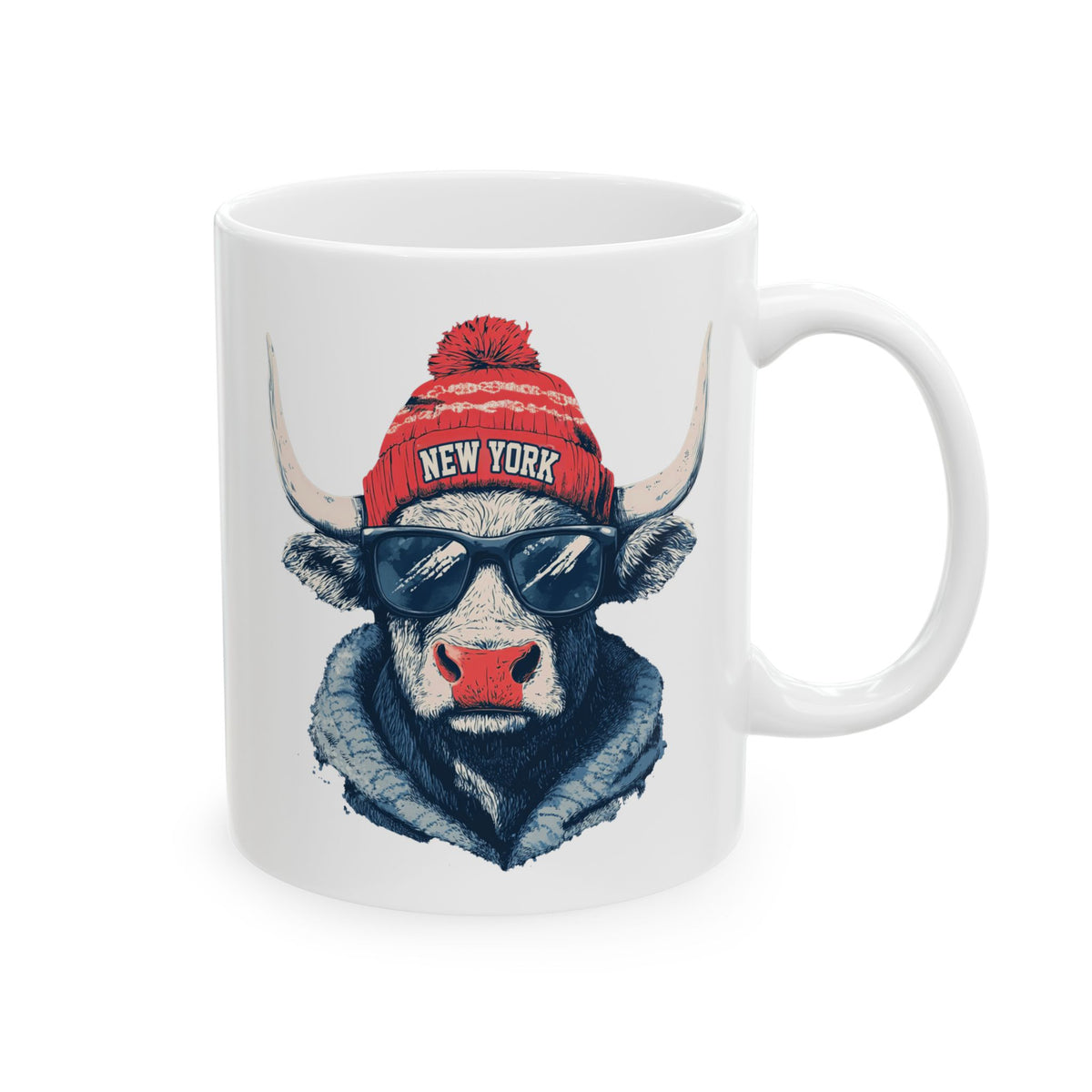 New York Giants Spirit Animal Ceramic Mug | Football Fan Gift