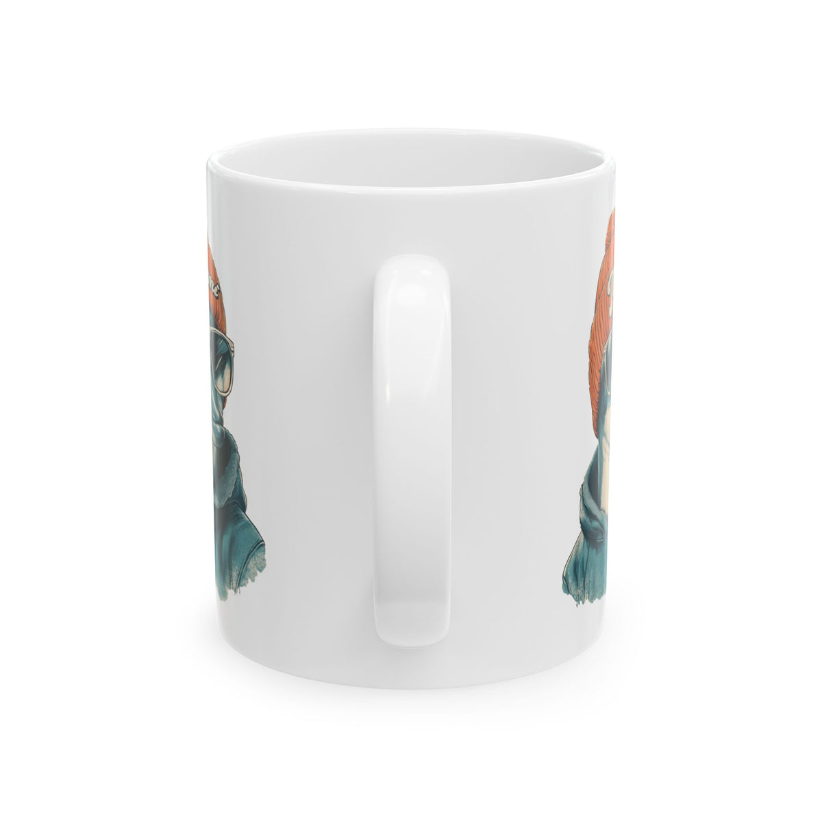 Miami Dolphins Spirit Animal Ceramic Mug | Football Fan Gift
