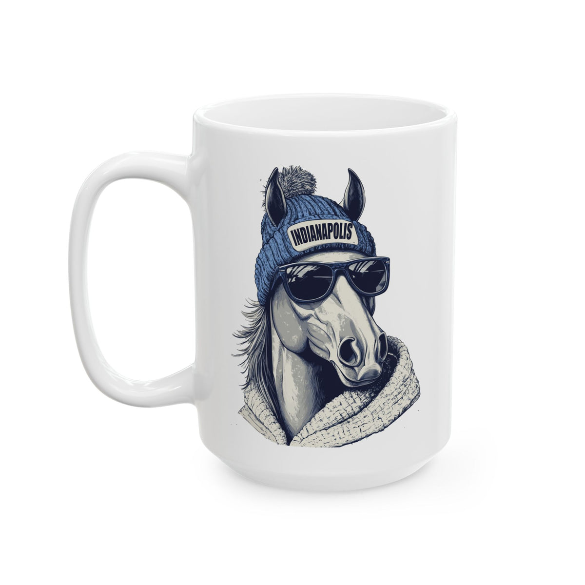 Indianapolis Colts Spirit Animal Ceramic Mug | Football Fan Gift