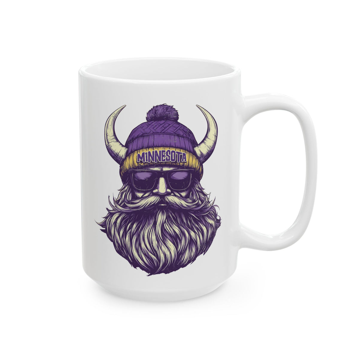 Minnesota Vikings Spirit Animal Ceramic Mug | Football Fan Gift