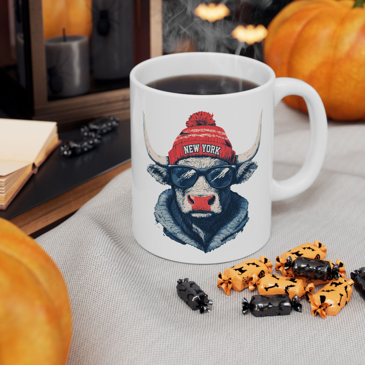 New York Giants Spirit Animal Ceramic Mug | Football Fan Gift