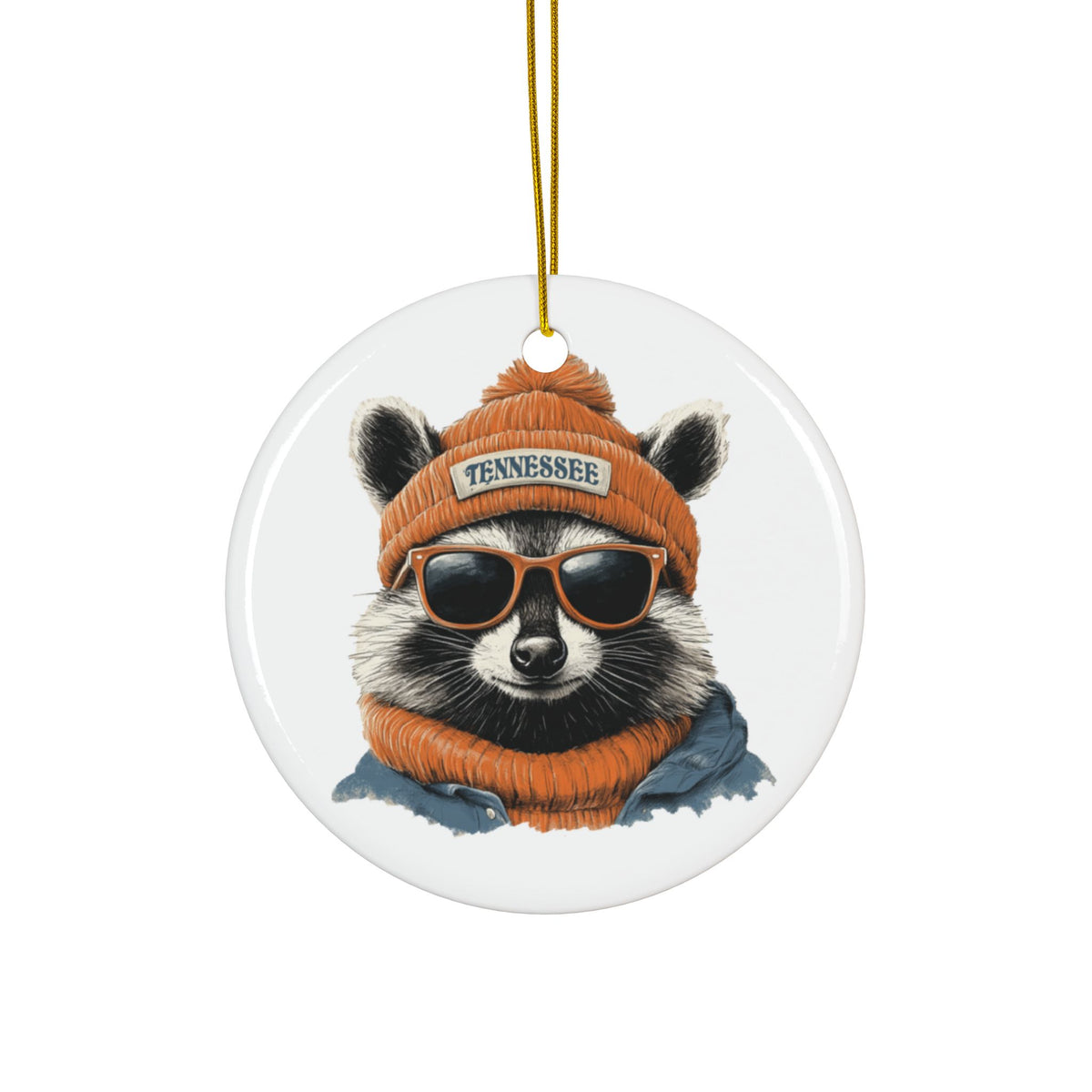 Tennessee Titans Spirit Animal Ceramic Ornament – Design 2 | Christmas Gift