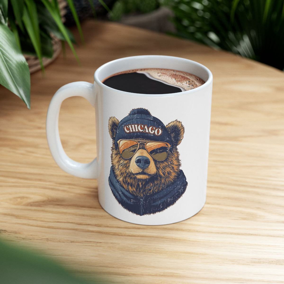 Chicago Bears Spirit Animal Ceramic Mug | Football Fan Gift