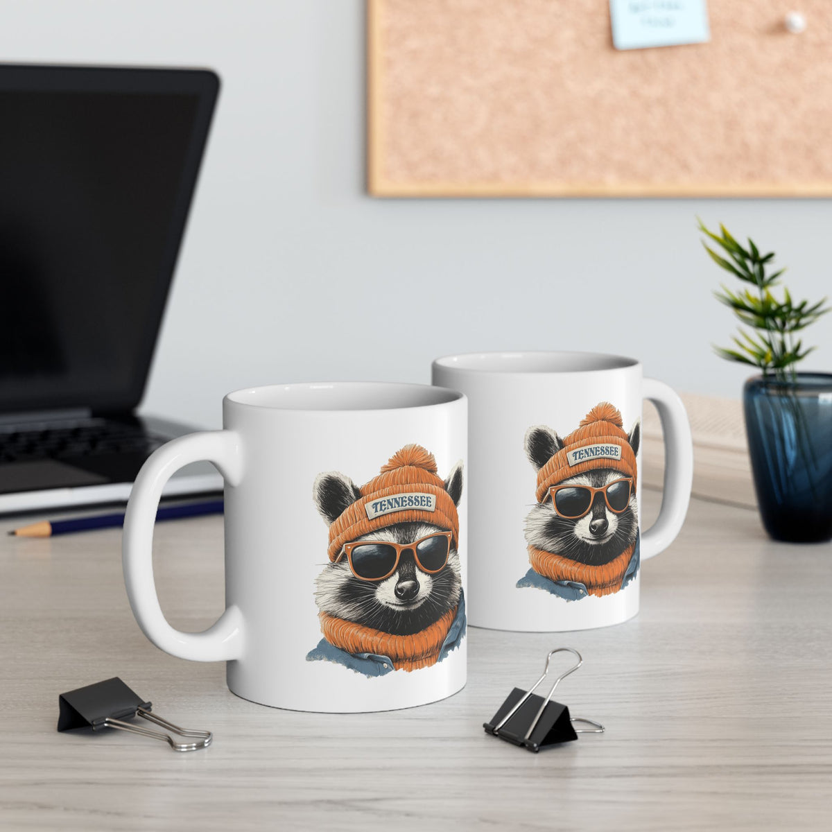 Tennessee Titans Spirit Animal Ceramic Mug – Orange Hat | Football Fan Gift
