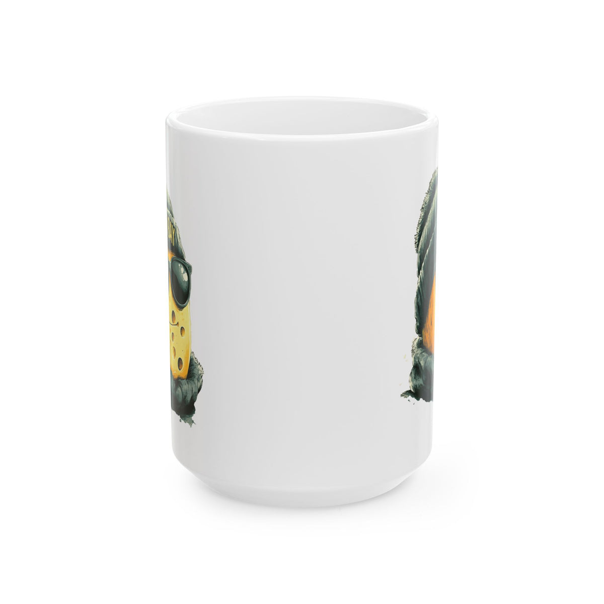 Green Bay Packers Spirit Animal Ceramic Mug – Cheesehead | Football Fan Gift