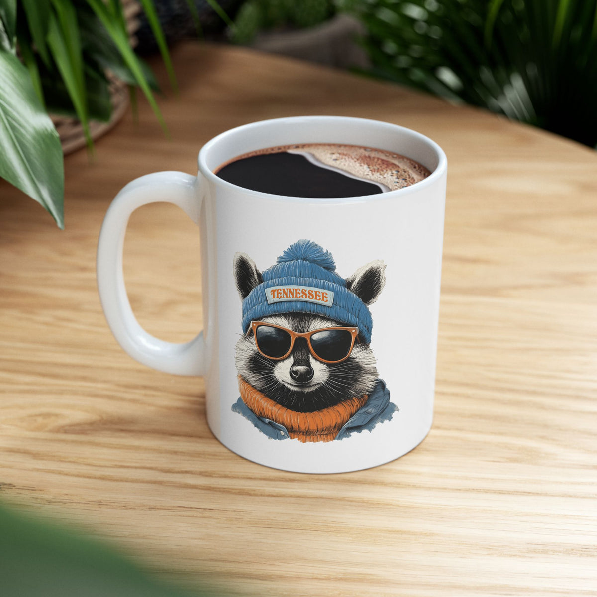 Tennessee Titans Spirit Animal Ceramic Mug – Blue Hat | Football Fan Gift
