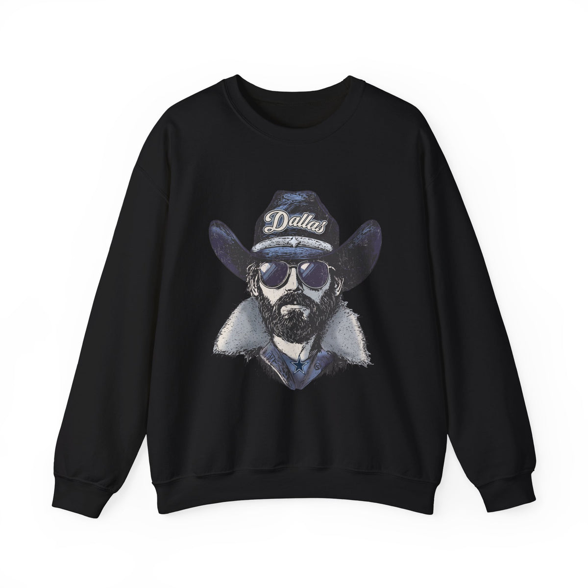 Dallas Cowboys Spirit Animal Crewneck Sweatshirt – Design 2 | Football Fan Gift