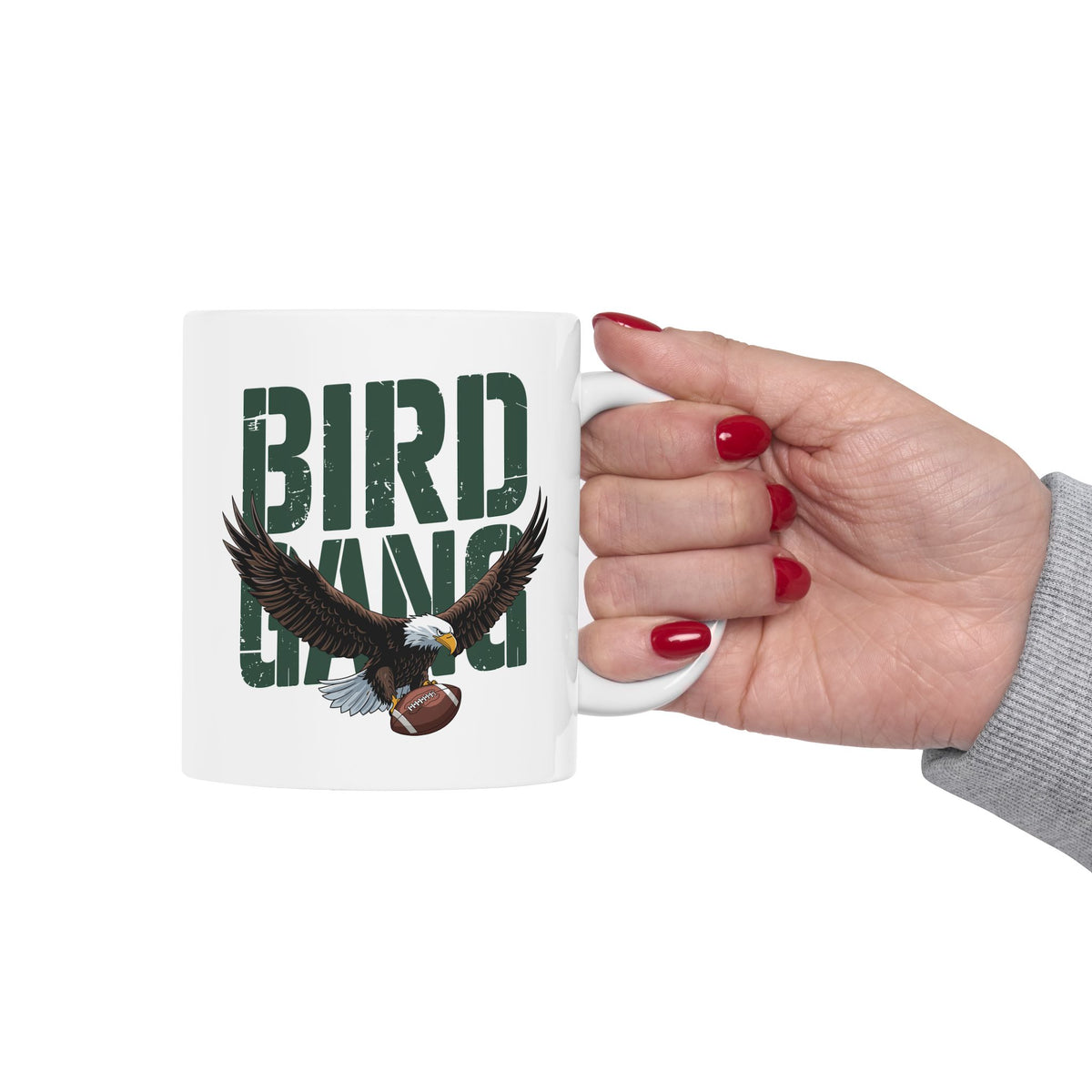 Philadelphia Eagles Ceramic Mug – Bird Gang | Football Fan Gift