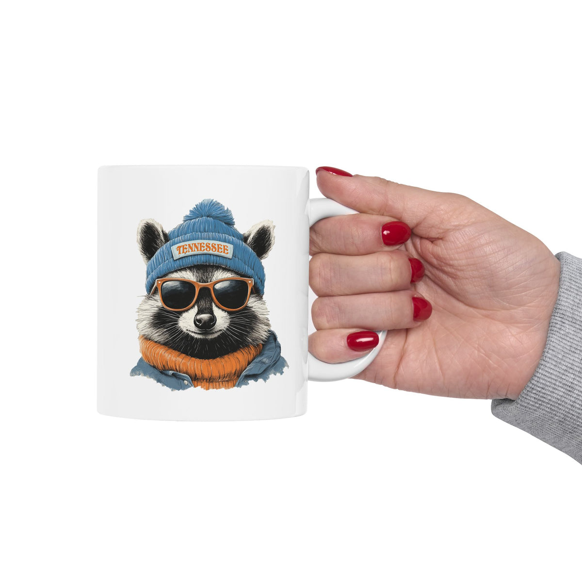 Tennessee Titans Spirit Animal Ceramic Mug – Blue Hat | Football Fan Gift