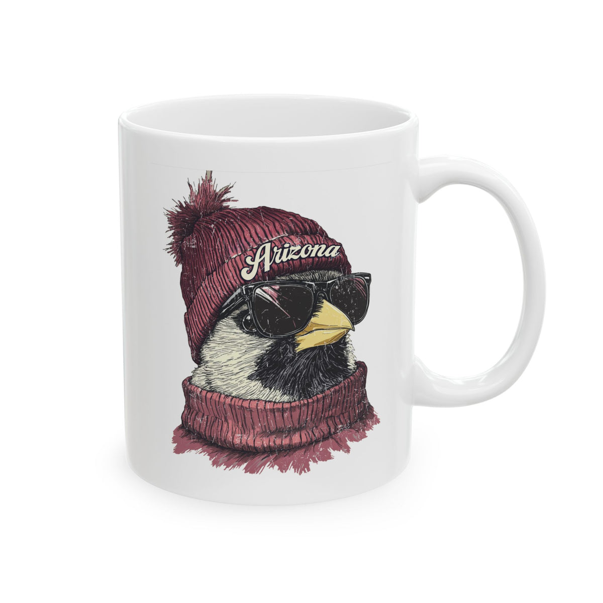 Arizona Cardinals Spirit Animal Ceramic Mug | Football Fan Gift