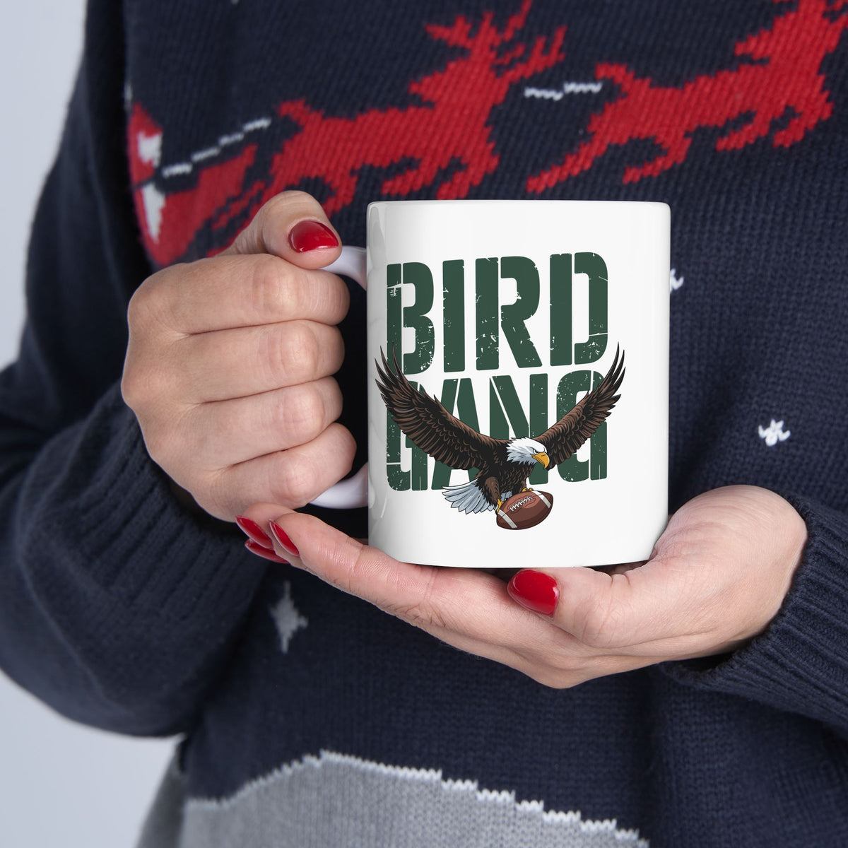 Philadelphia Eagles Ceramic Mug – Bird Gang | Football Fan Gift