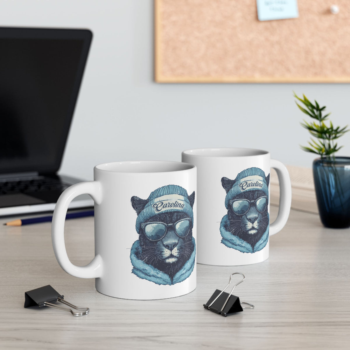 Carolina Panthers Spirit Animal Ceramic Mug | Football Fan Gift