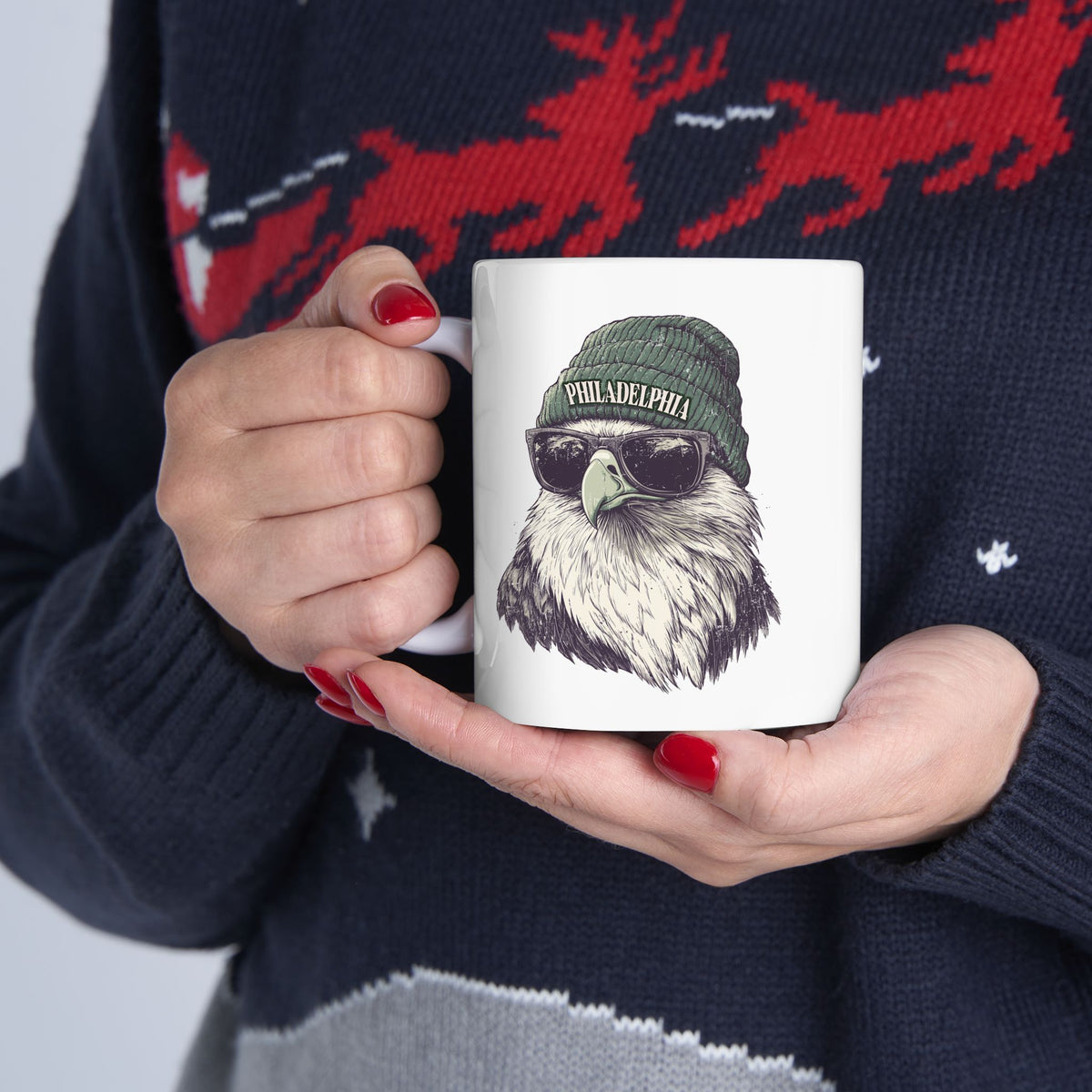Philadelphia Eagles Spirit Animal Ceramic Mug | Football Fan Gift