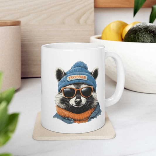 Tennessee Titans Spirit Animal Ceramic Mug – Blue Hat | Football Fan Gift