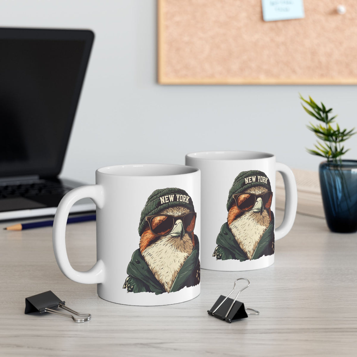New York Jets Spirit Animal Ceramic Mug | Football Fan Gift