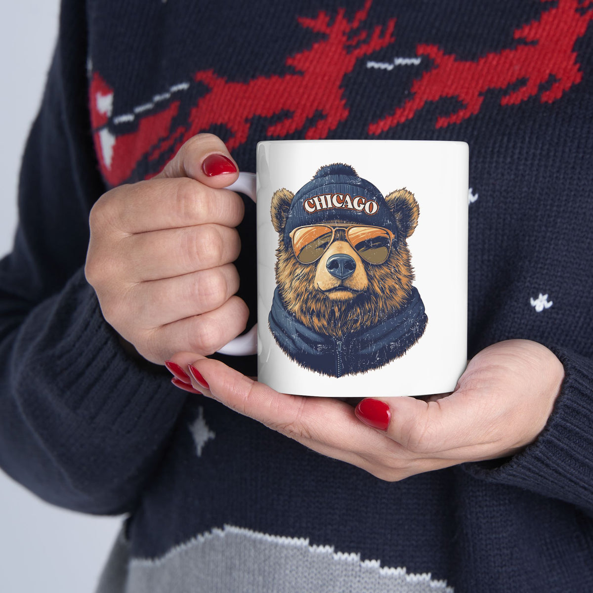 Chicago Bears Spirit Animal Ceramic Mug | Football Fan Gift