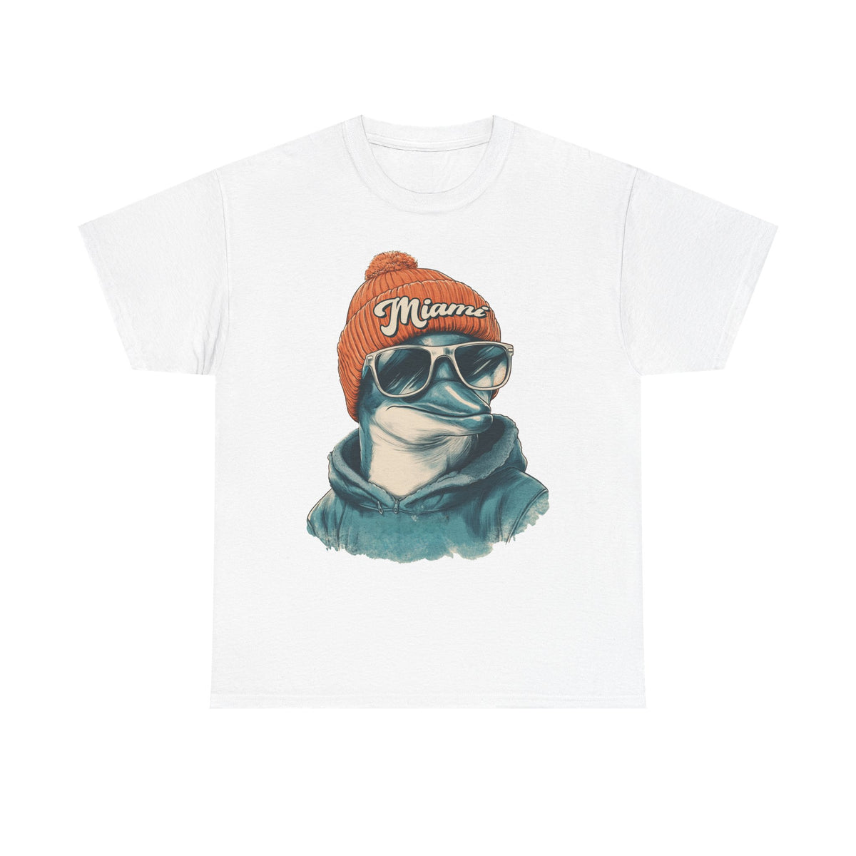 Miami Dolphins Spirit Animal Graphic T-Shirt | Football Fan Gift