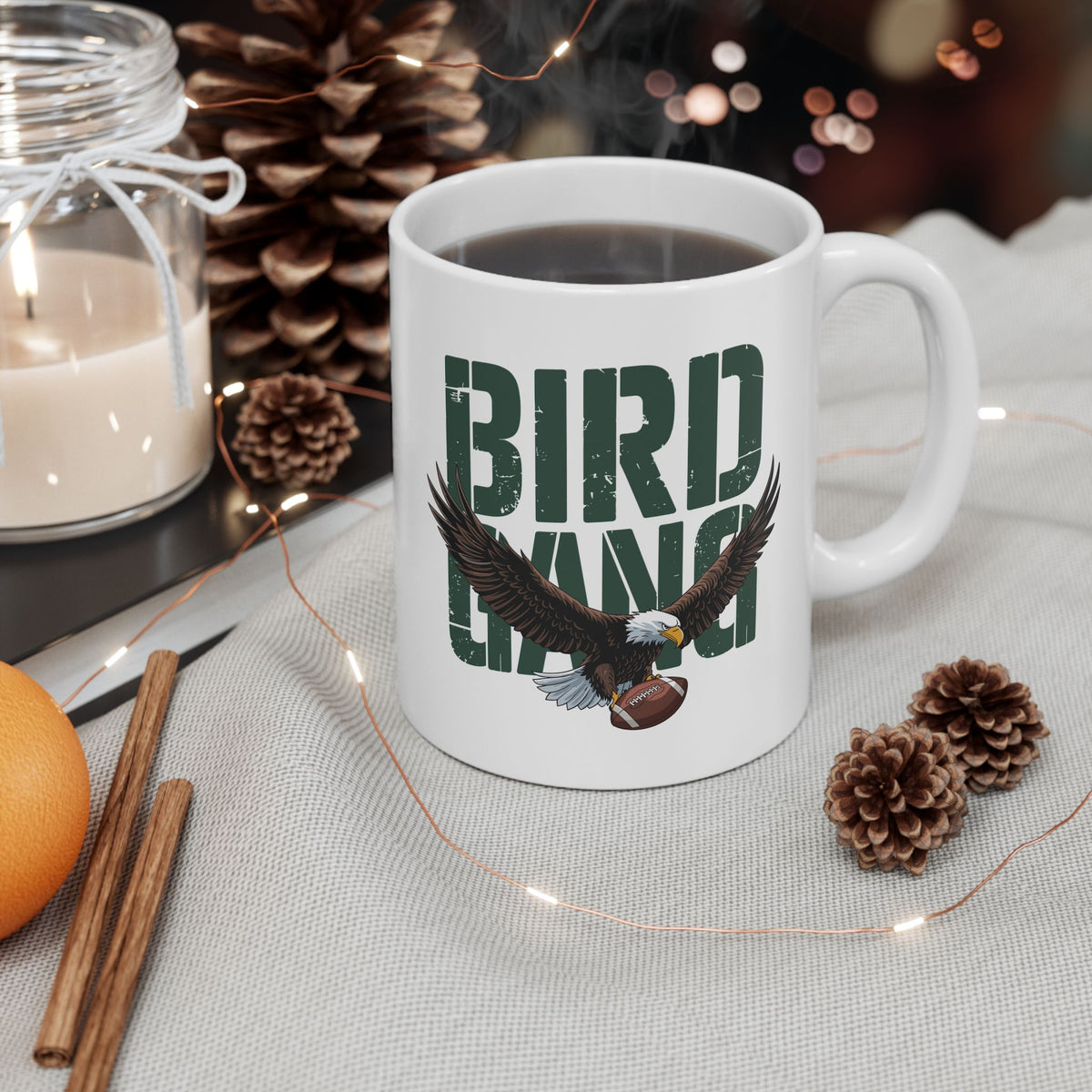 Philadelphia Eagles Ceramic Mug – Bird Gang | Football Fan Gift
