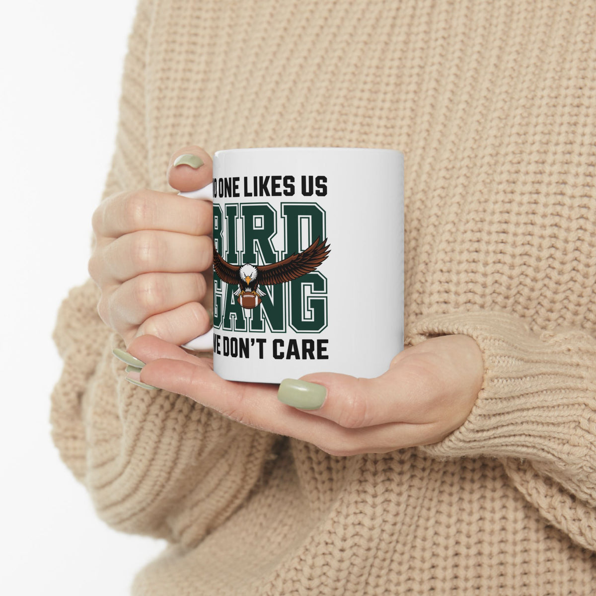 Philadelphia Eagles Ceramic Mug – No One Likes Us | Football Fan Gift