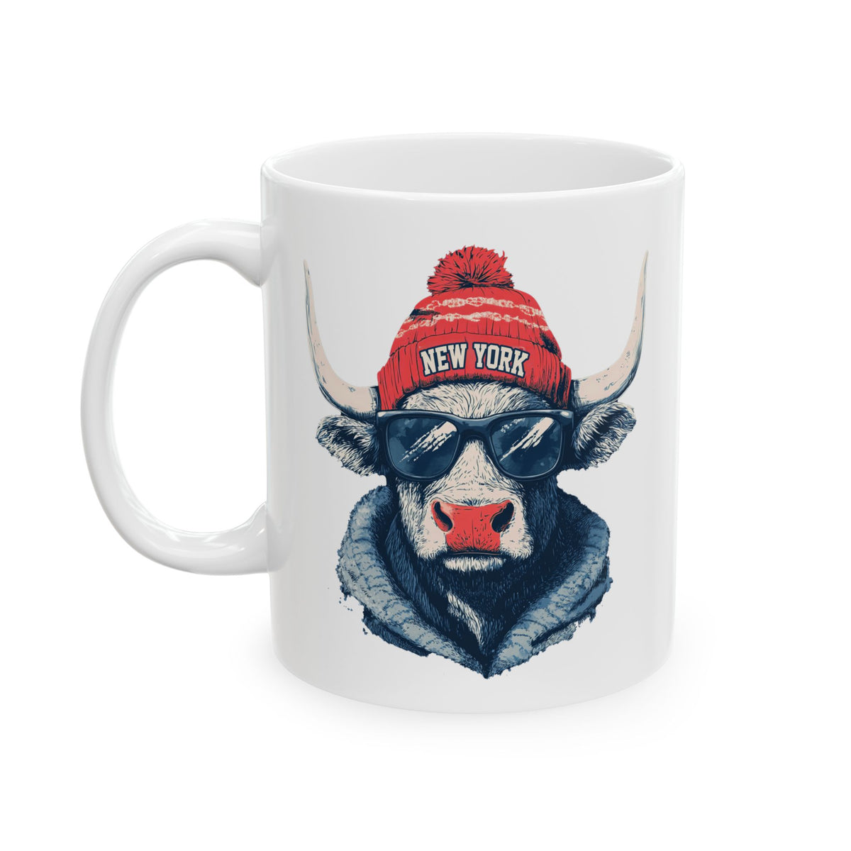 New York Giants Spirit Animal Ceramic Mug | Football Fan Gift