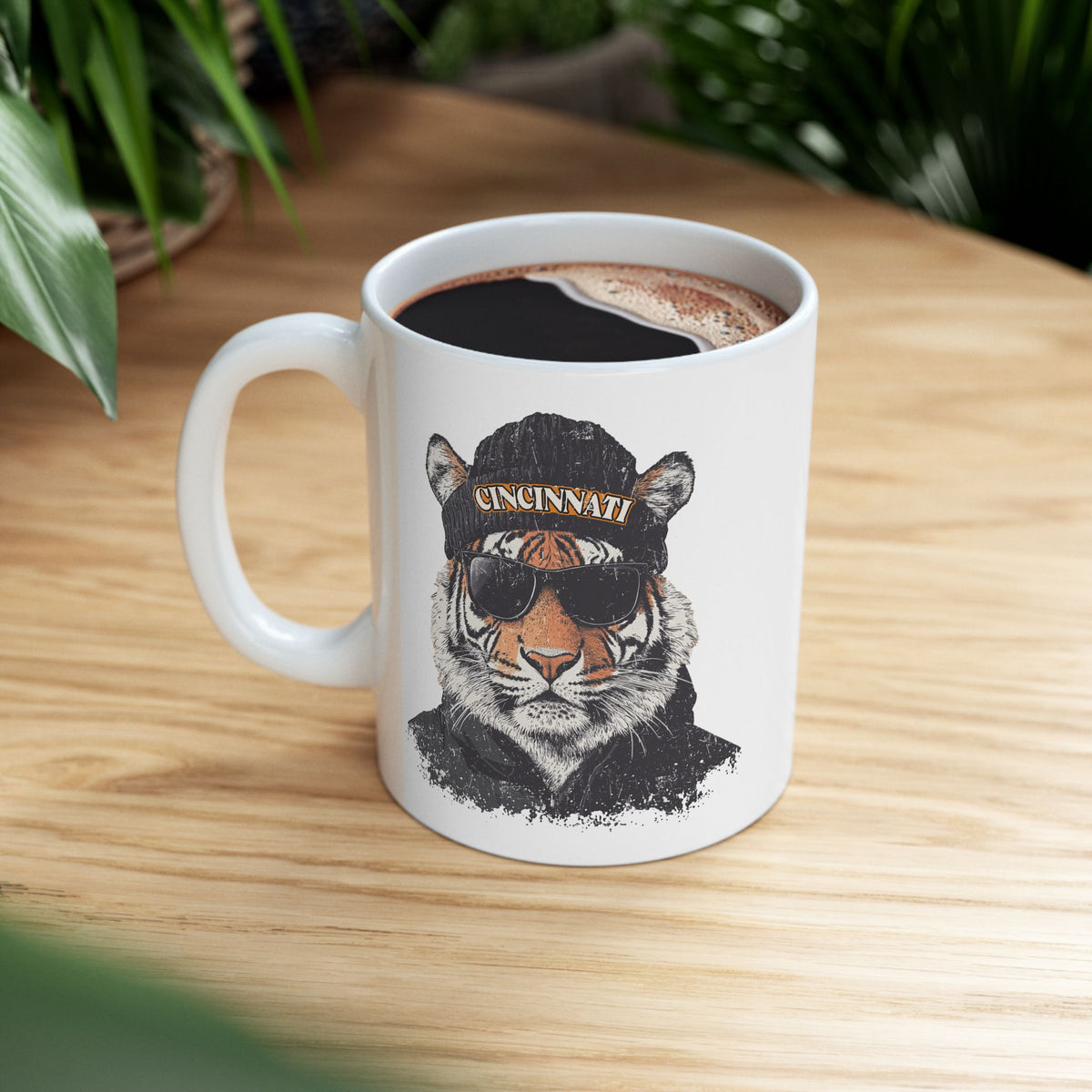 Cincinnati Bengals Spirit Animal Ceramic Mug | Football Fan Gift