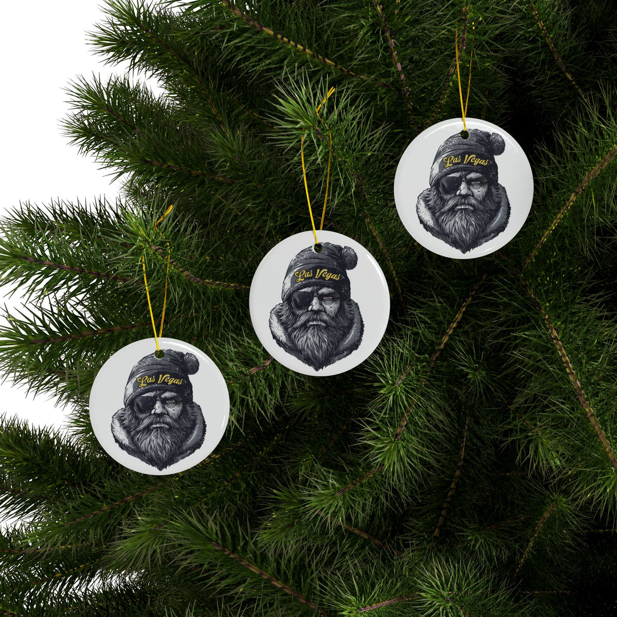 Las Vegas Raiders Spirit Animal Ceramic Ornament | Christmas Gift