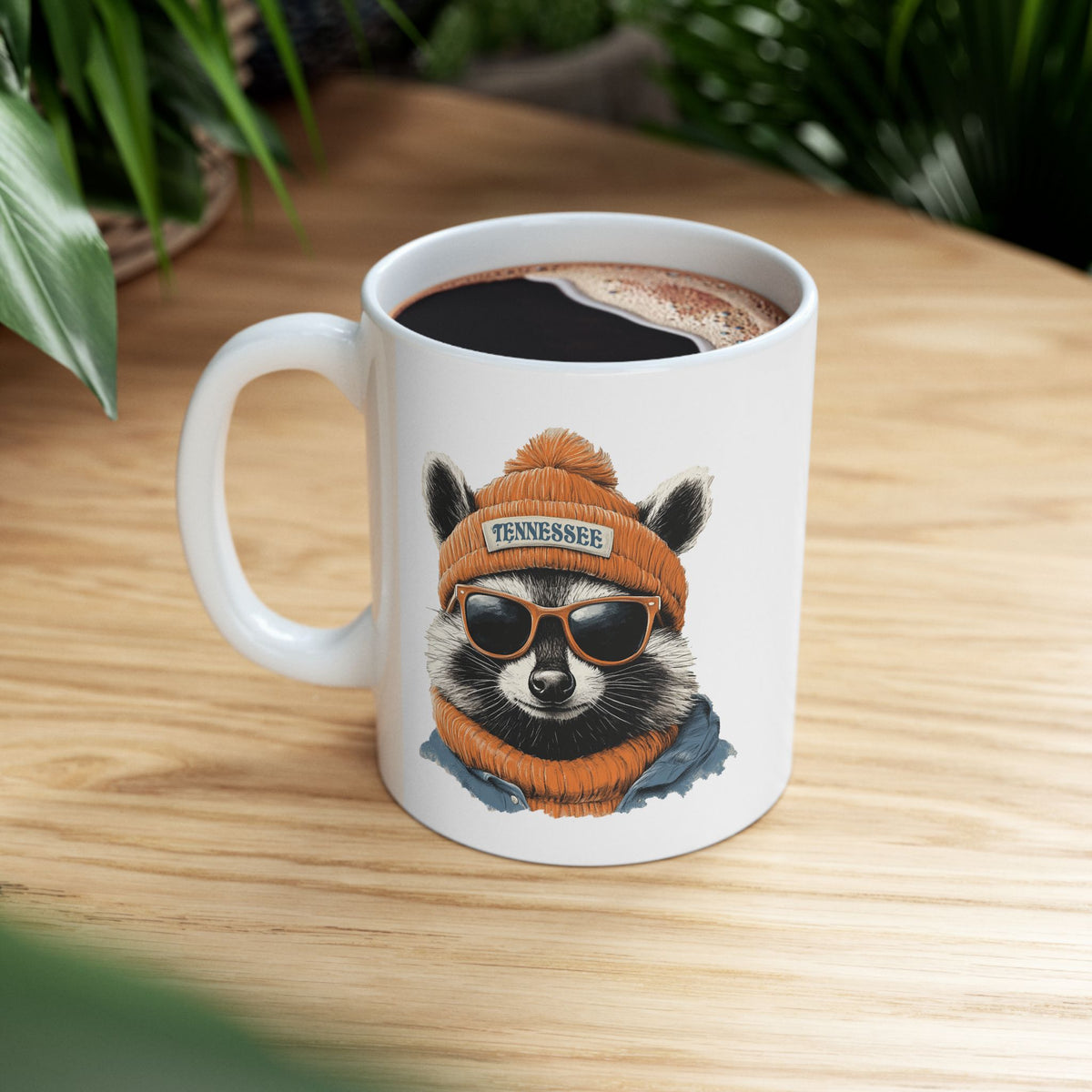 Tennessee Titans Spirit Animal Ceramic Mug – Orange Hat | Football Fan Gift