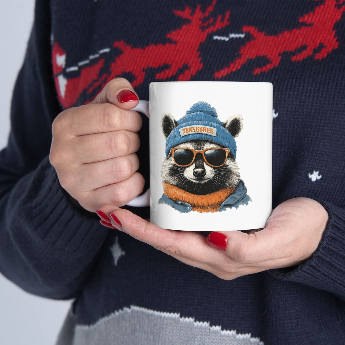 Tennessee Titans Spirit Animal Ceramic Mug – Blue Hat | Football Fan Gift