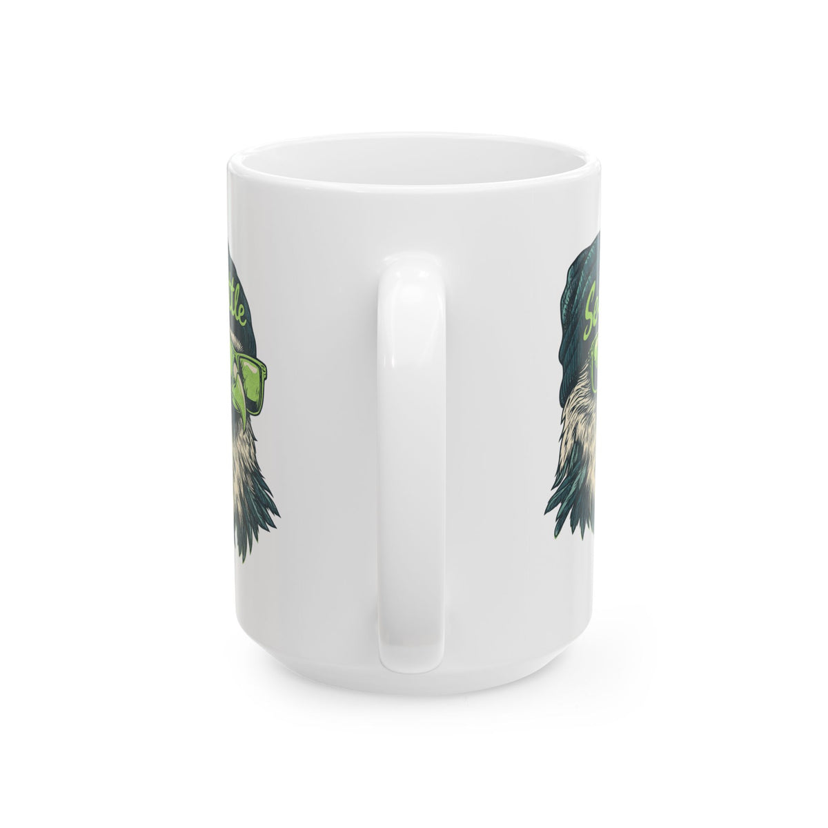 Seattle Seahawks Spirit Animal Ceramic Mug | Football Fan Gift