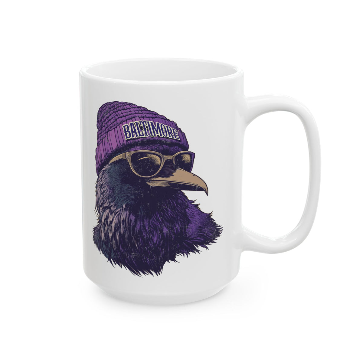 Baltimore Ravens Spirit Animal Ceramic Mug | Football Fan Gift