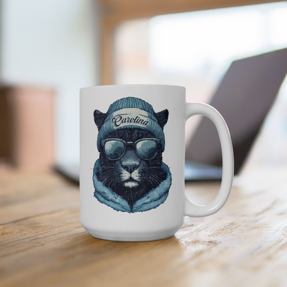 Carolina Panthers Spirit Animal Ceramic Mug | Football Fan Gift
