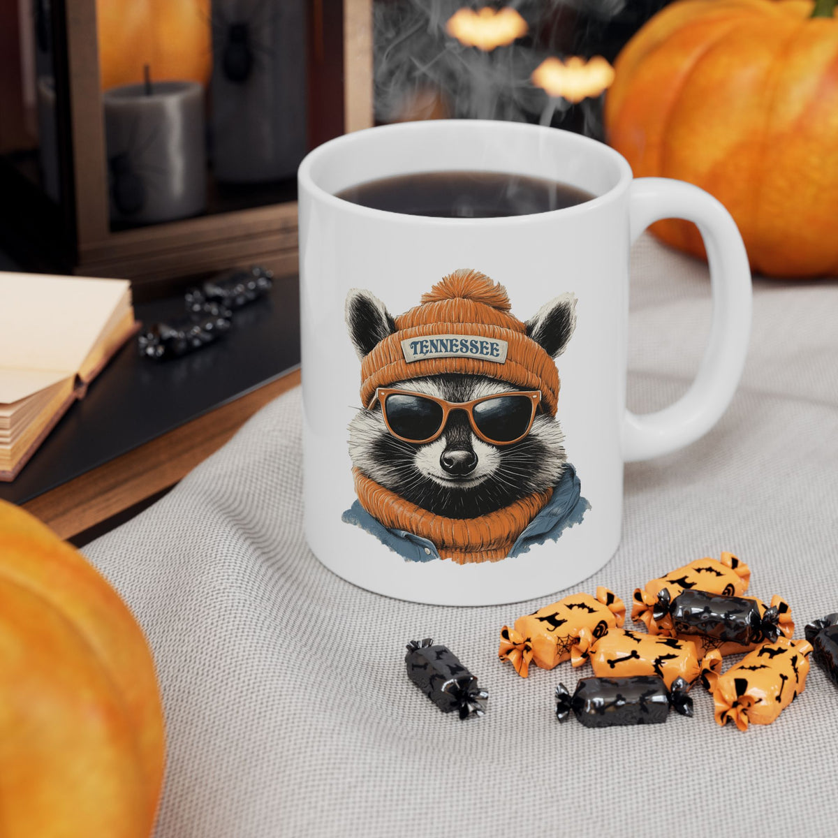 Tennessee Titans Spirit Animal Ceramic Mug – Orange Hat | Football Fan Gift