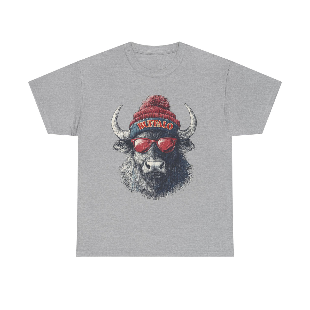 Buffalo Bills Spirit Animal Graphic T-Shirt | Football Fan Gift