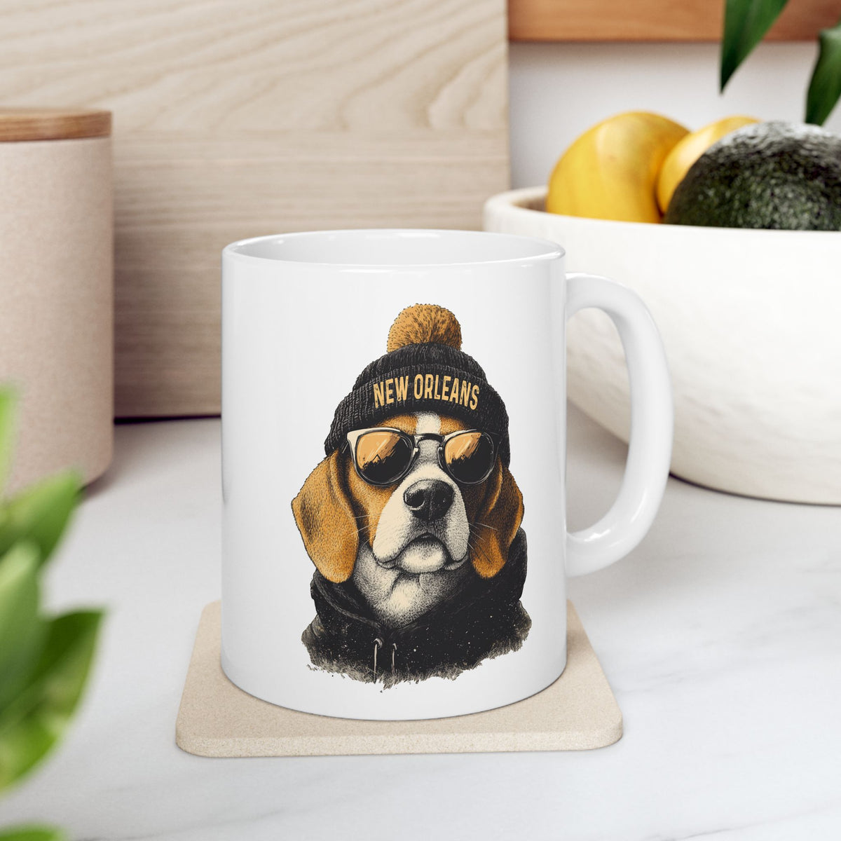New Orleans Saints Spirit Animal Ceramic Mug | Football Fan Gift