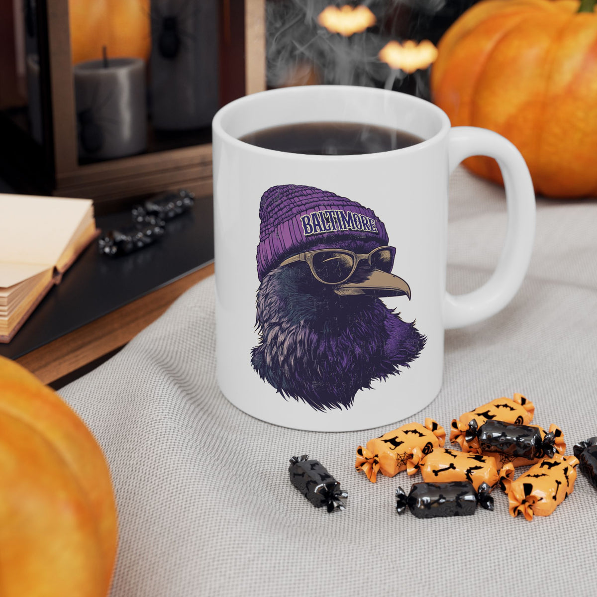 Baltimore Ravens Spirit Animal Ceramic Mug | Football Fan Gift