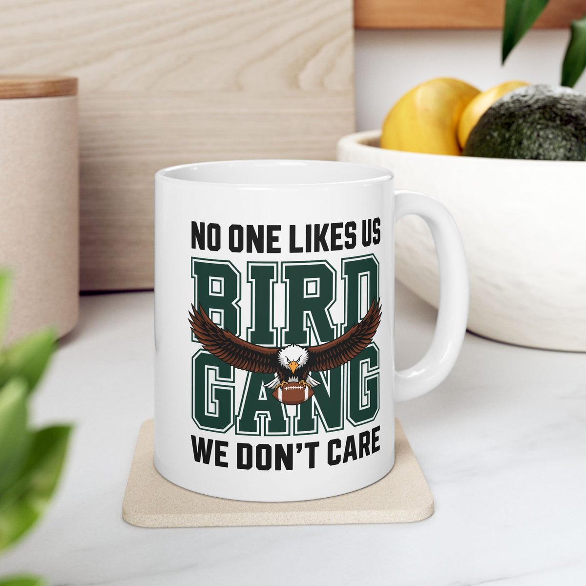 Philadelphia Eagles Ceramic Mug – No One Likes Us | Football Fan Gift