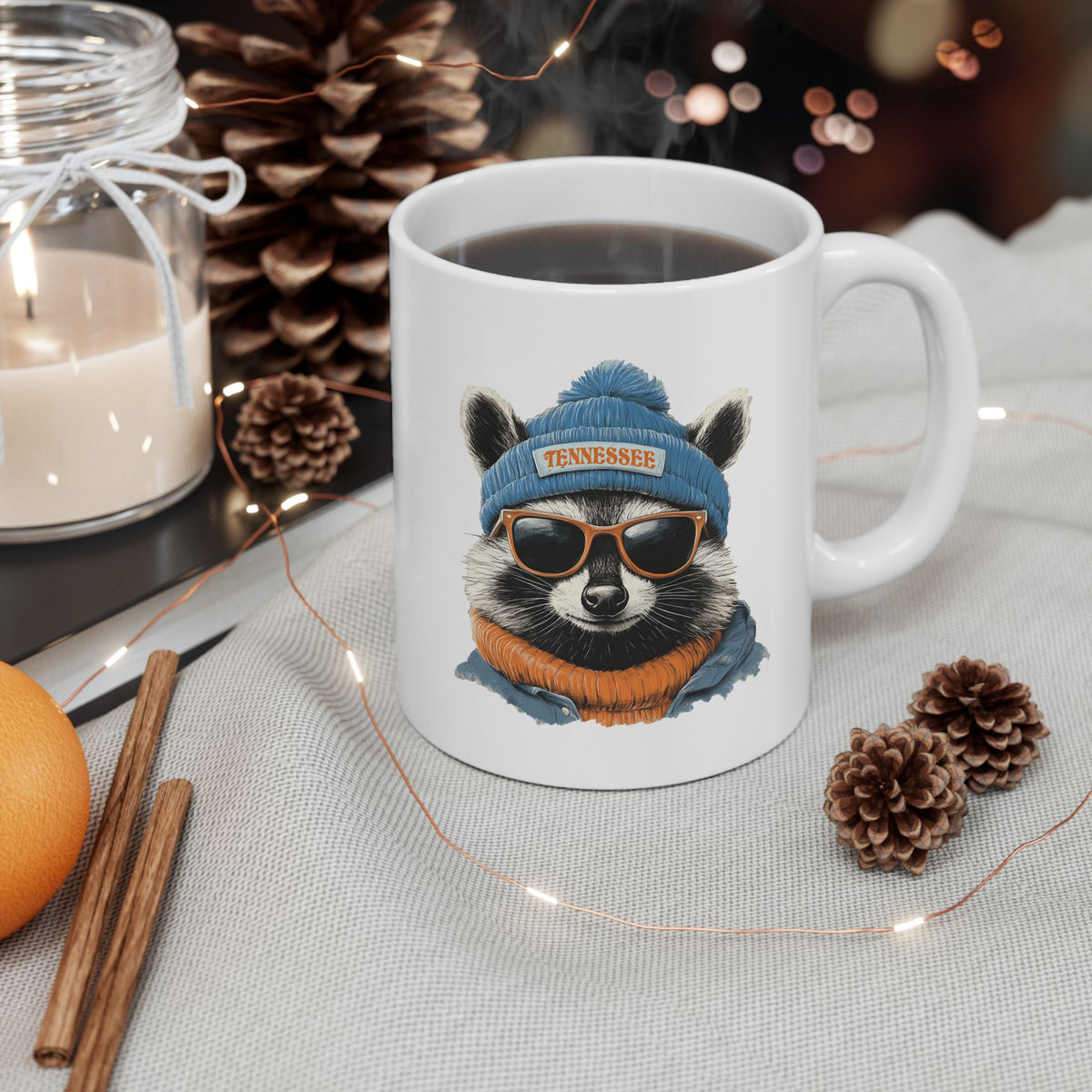 Tennessee Titans Spirit Animal Ceramic Mug – Blue Hat | Football Fan Gift