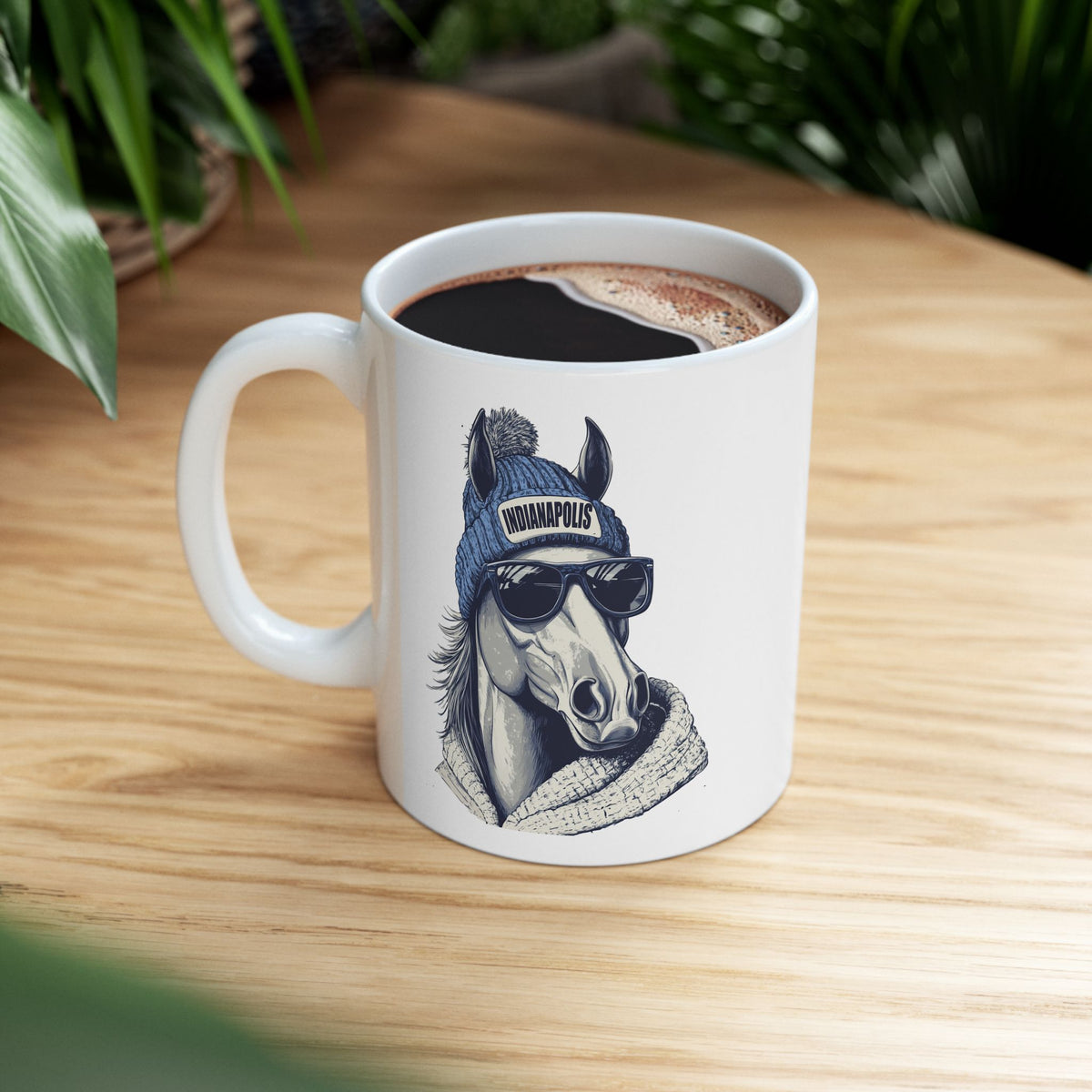 Indianapolis Colts Spirit Animal Ceramic Mug | Football Fan Gift