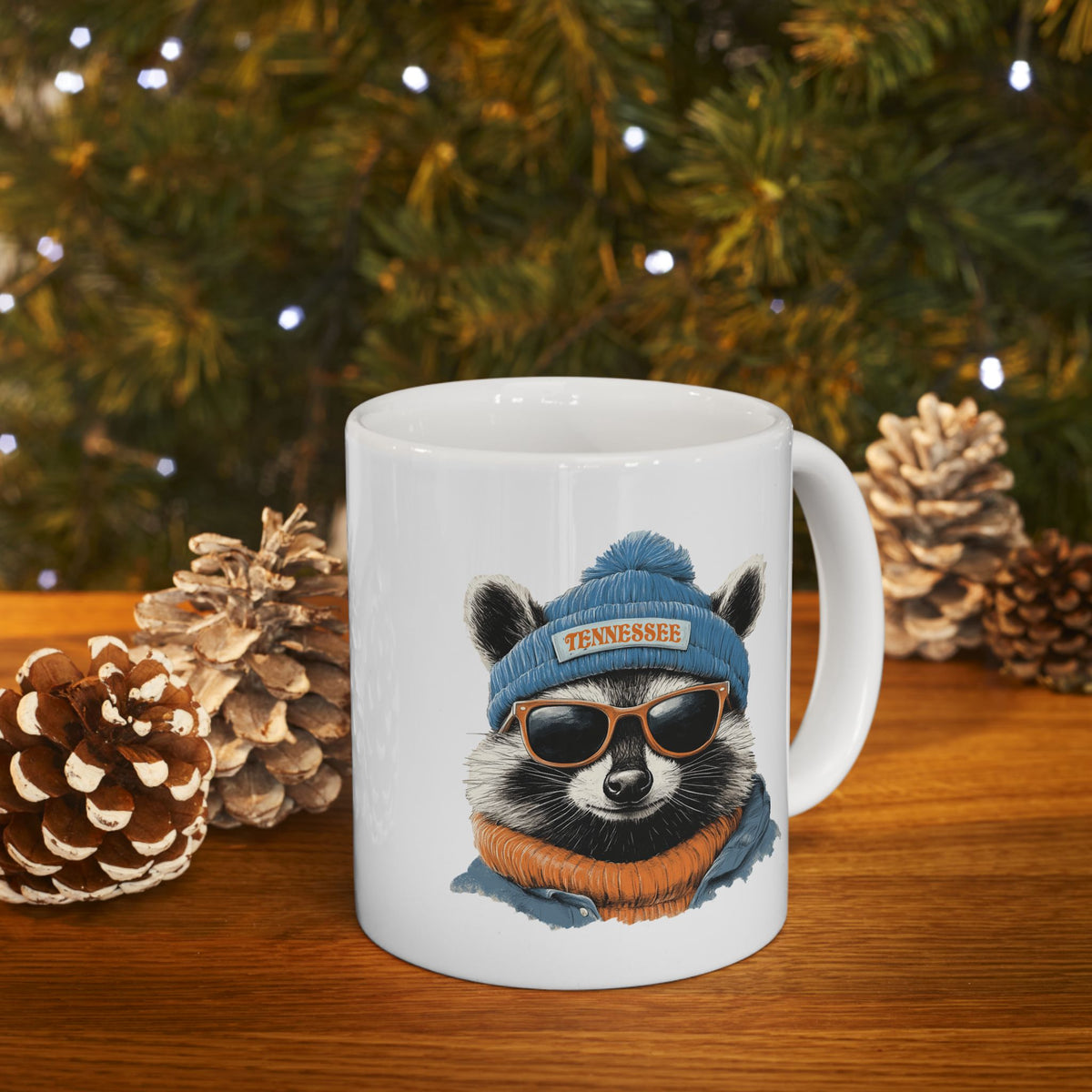 Tennessee Titans Spirit Animal Ceramic Mug – Blue Hat | Football Fan Gift