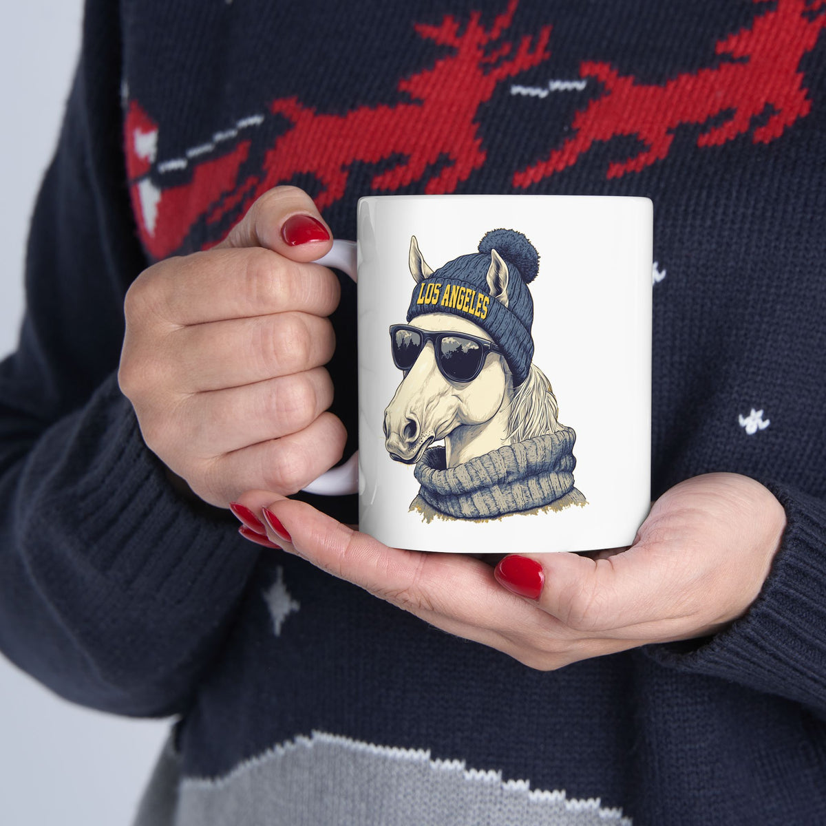 Los Angeles Chargers Spirit Animal Ceramic Mug | Football Fan Gift
