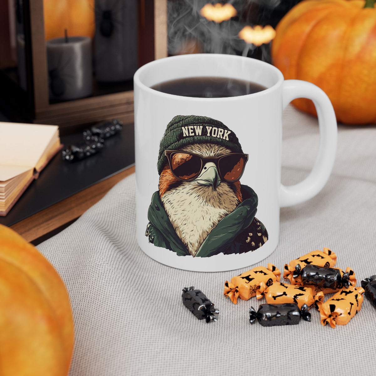 New York Jets Spirit Animal Ceramic Mug | Football Fan Gift