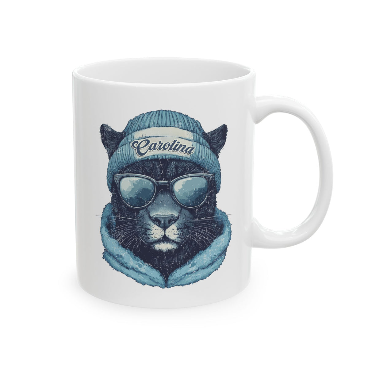 Carolina Panthers Spirit Animal Ceramic Mug | Football Fan Gift