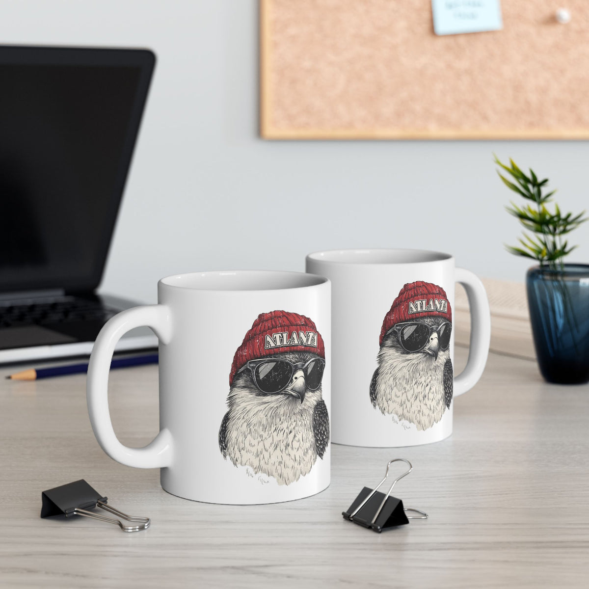 Atlanta Falcons Spirit Animal Ceramic Mug | Football Fan Gift