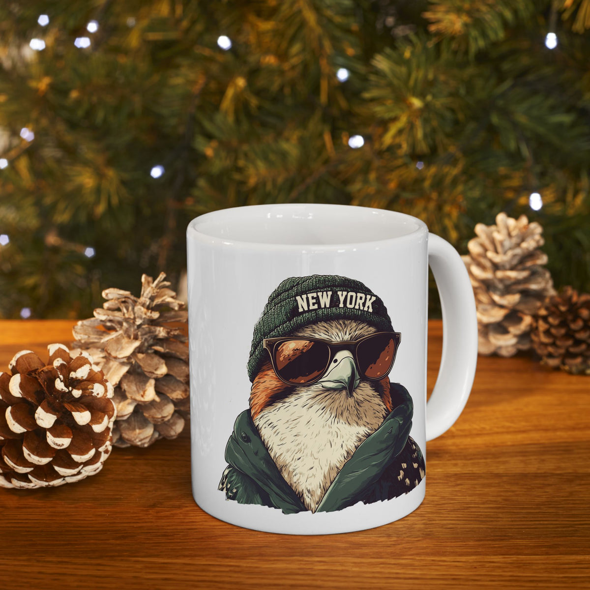 New York Jets Spirit Animal Ceramic Mug | Football Fan Gift