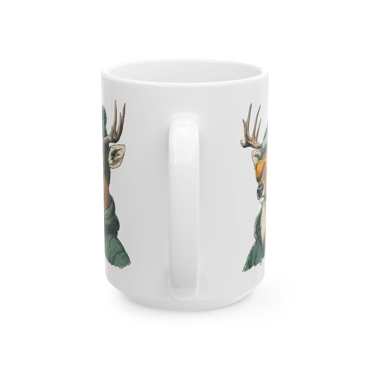 Green Bay Packers Spirit Animal Ceramic Mug – Deer | Football Fan Gift