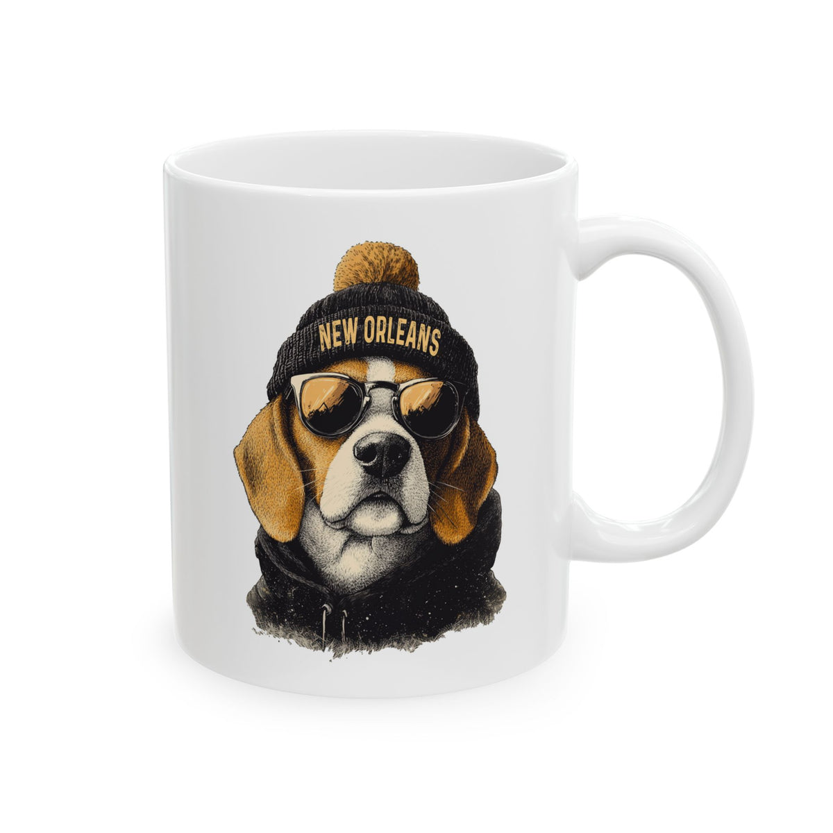 New Orleans Saints Spirit Animal Ceramic Mug | Football Fan Gift