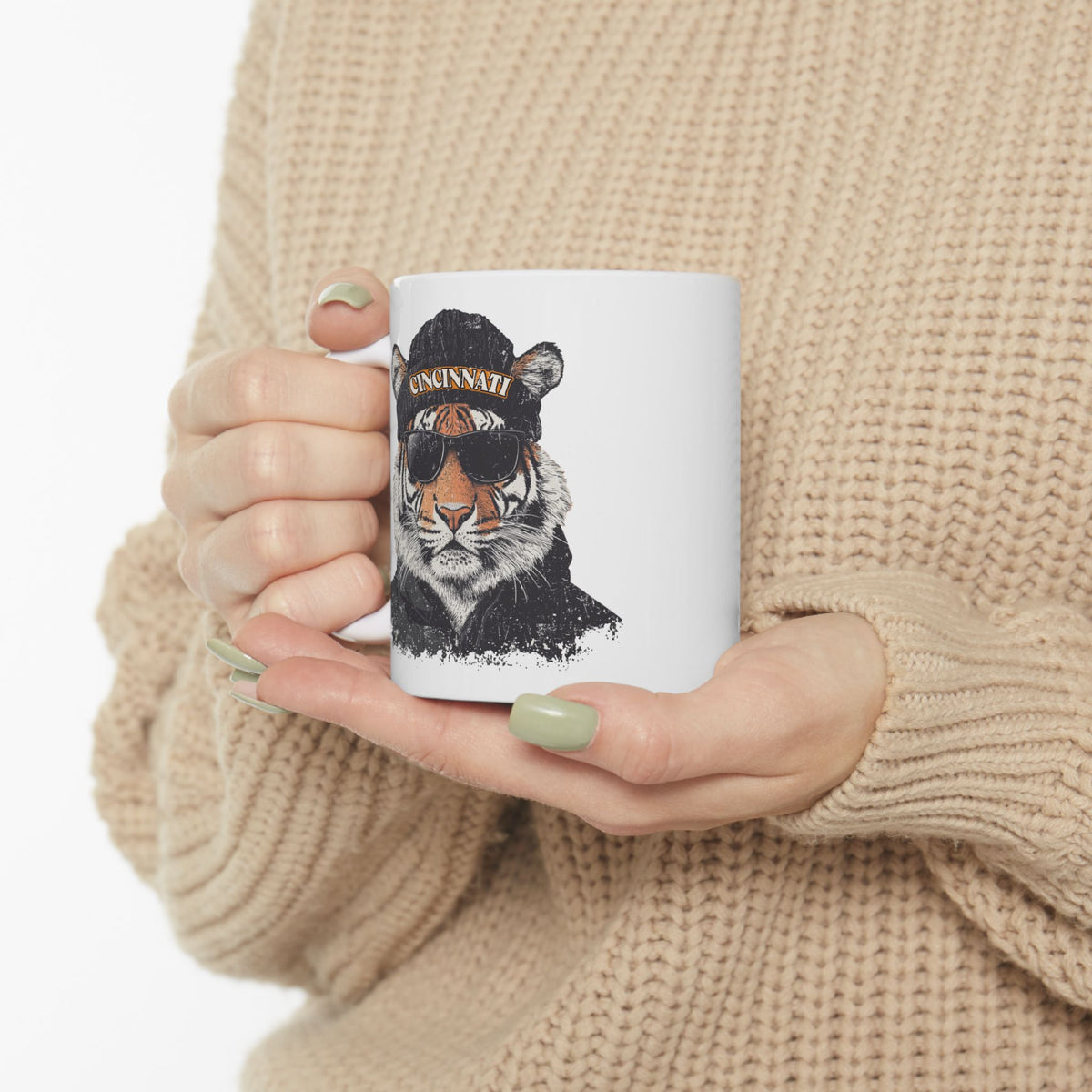 Cincinnati Bengals Spirit Animal Ceramic Mug | Football Fan Gift