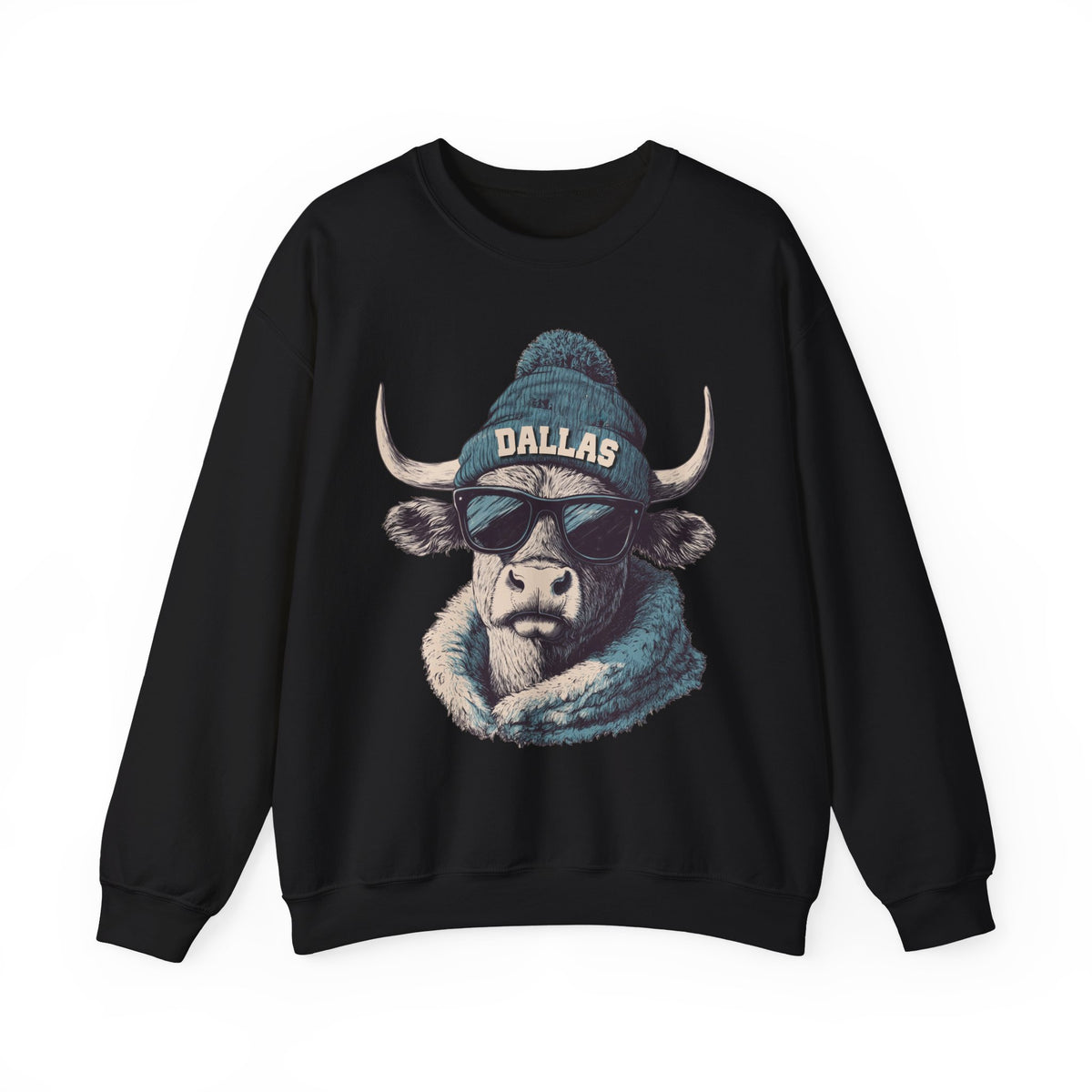 Dallas Cowboys Spirit Animal Crewneck Sweatshirt – Design 1 | Football Fan Gift
