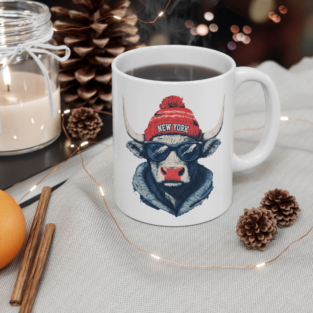New York Giants Spirit Animal Ceramic Mug | Football Fan Gift