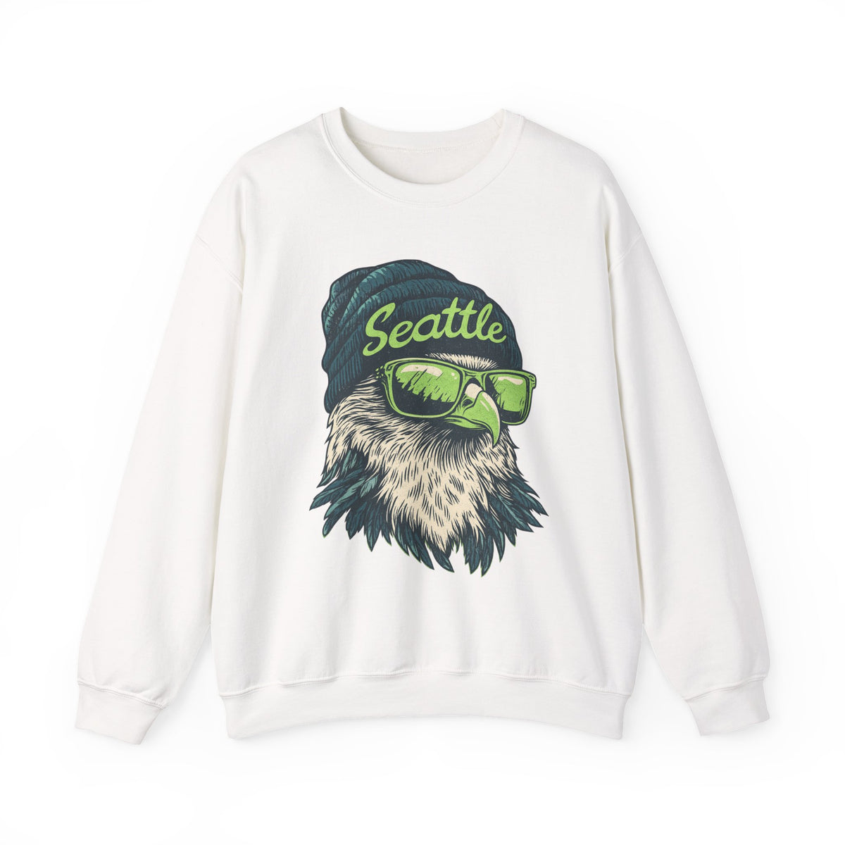 Seattle Seahawks Spirit Animal Crewneck Sweatshirt | Football Fan Gift